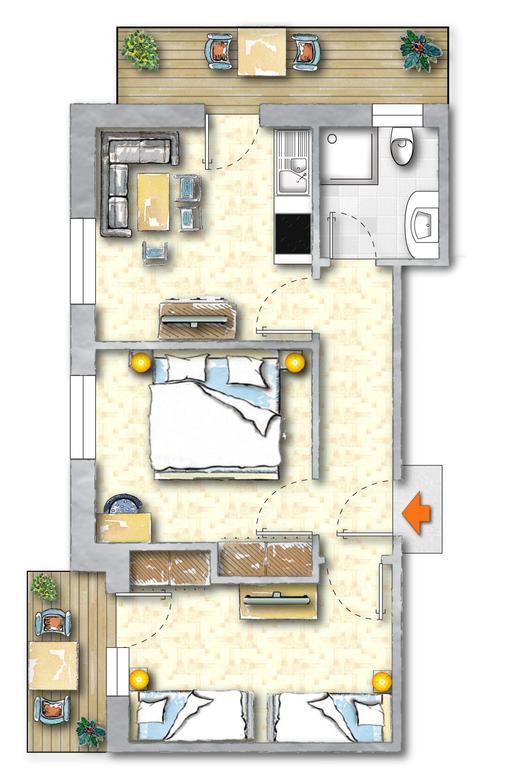 סן אנטון Landhaus Strolz מראה חיצוני תמונה